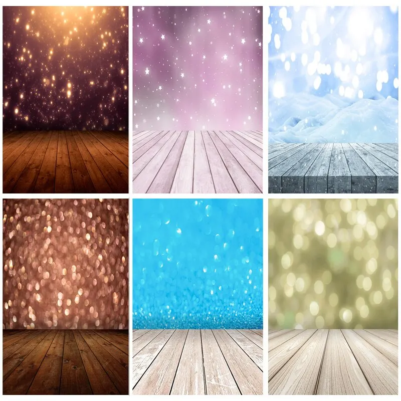 

SHUOZHIKE Art Fabric Photography Backdrops Prop Light Spot and Floor Photography Background 21415 LLX-04