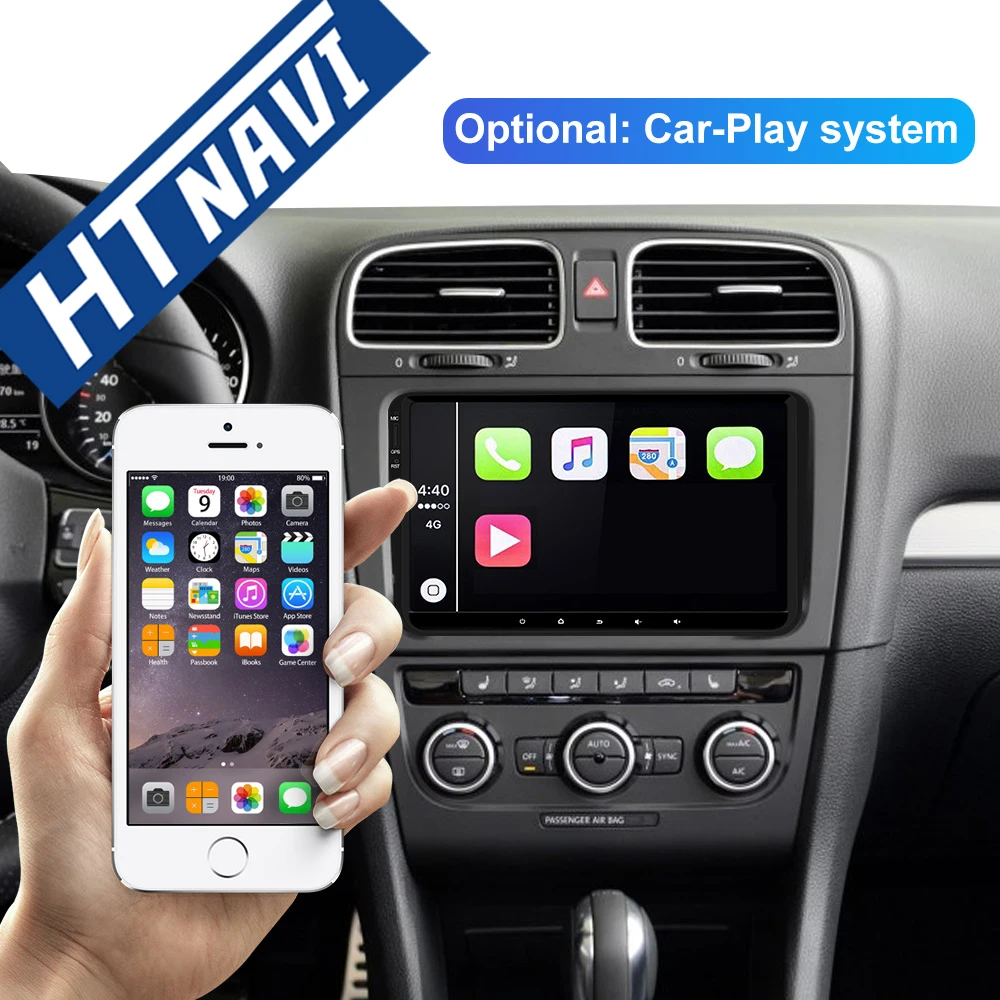 Best Android 9.0 Car Multimedia Player Navigation Car Radio 2 Din Stereo DVD For Mercedes Benz SMART 2016 VW Touareg Multivan T5 2010 1