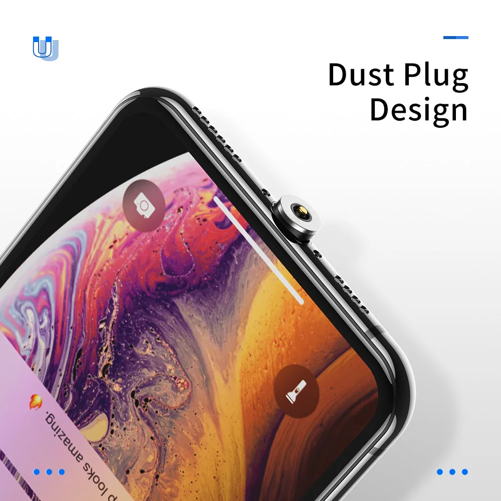 Магнитный кабель Micro USB для iPhone 11 Samsung A51 Android магнитное зарядное устройство
