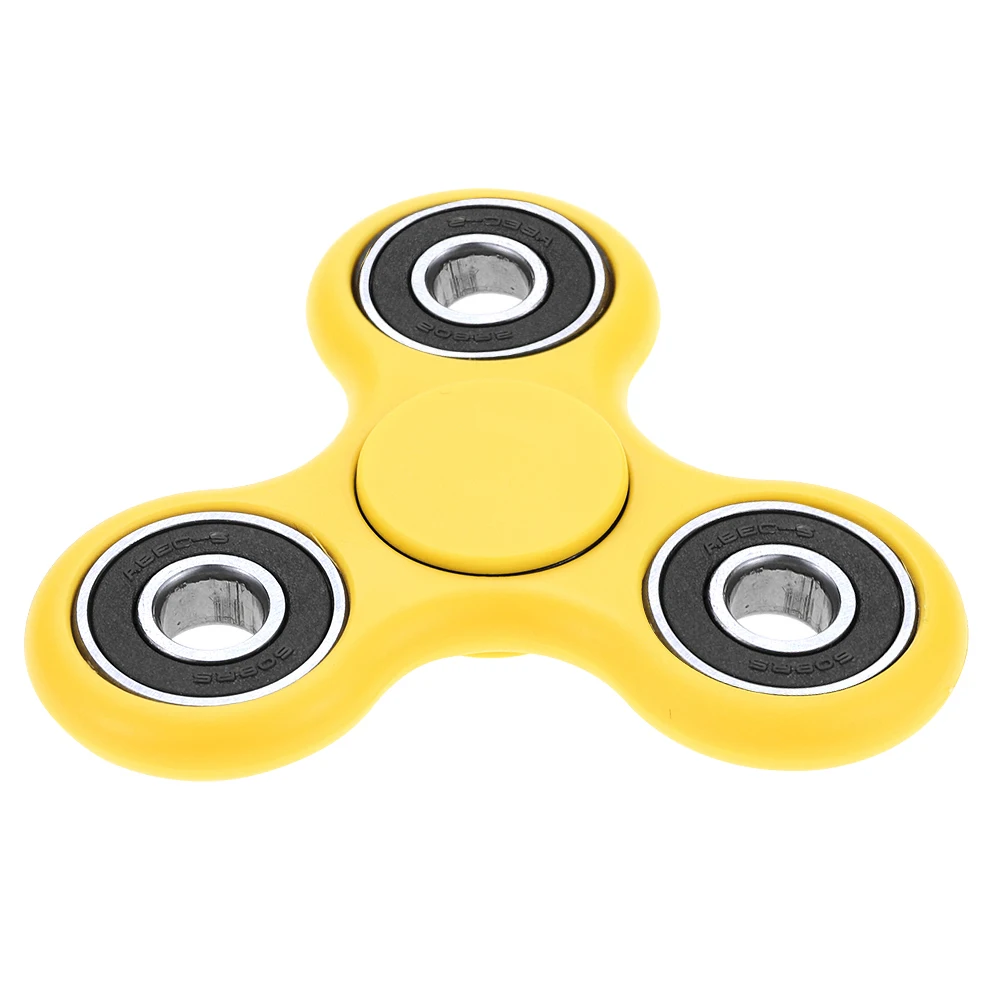 Спиннер для Непоседа rFinger Hilandero Spin Widget Focus Toy EDC Карманный Desktoy треугольник ABS подарок для СДВГ снятие стров