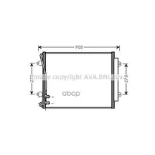 Конденсер Vag Passat 2.0-3.6 Fsi 05- Ava Vna5226d Ava арт. VNA5226D