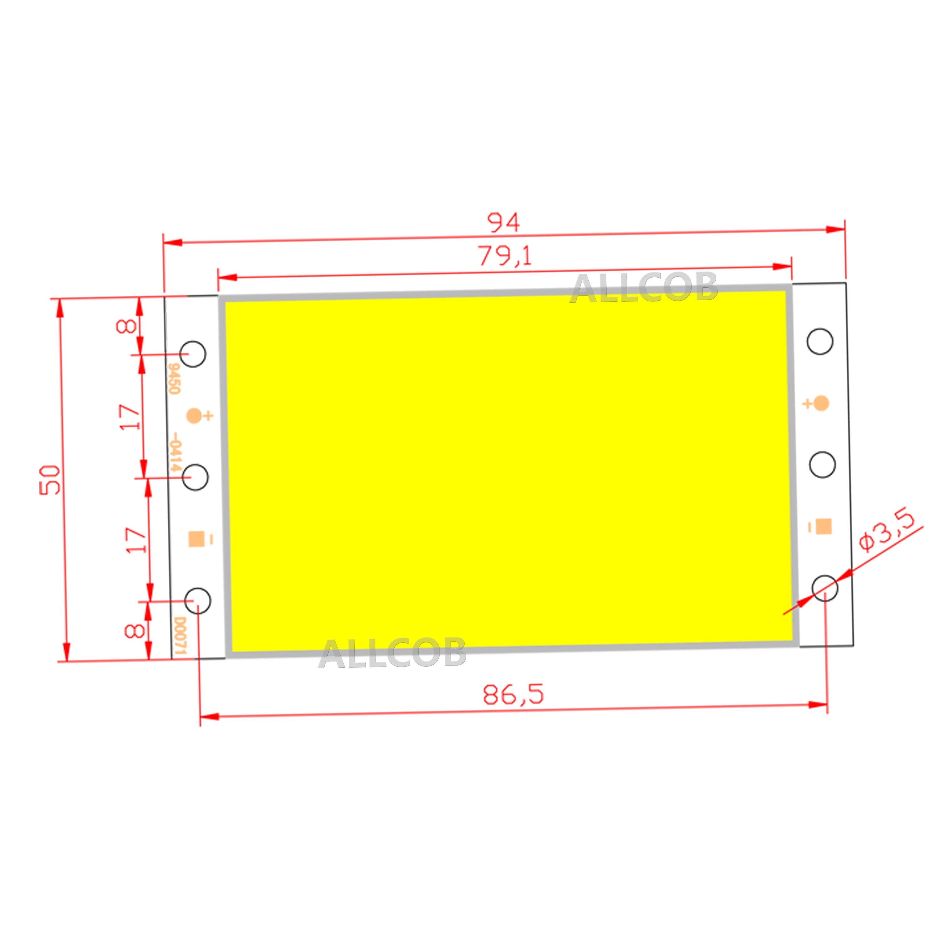 Светодиодный COB DIY автоматический светильник 12V DC 16W cob светодиодный естественный