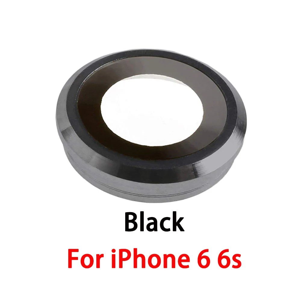 Back Rear Camera Lens Glass Cover With Frame Replacement Part For iPhone 6 6s 6Plus 6sPlus 7 7Plus 8 8Plus moment phone cases