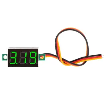 

0.36\" DC 0-100V 3 bits 3 wires Digital Voltmeter LED Display Panel Voltage Meter 28TB