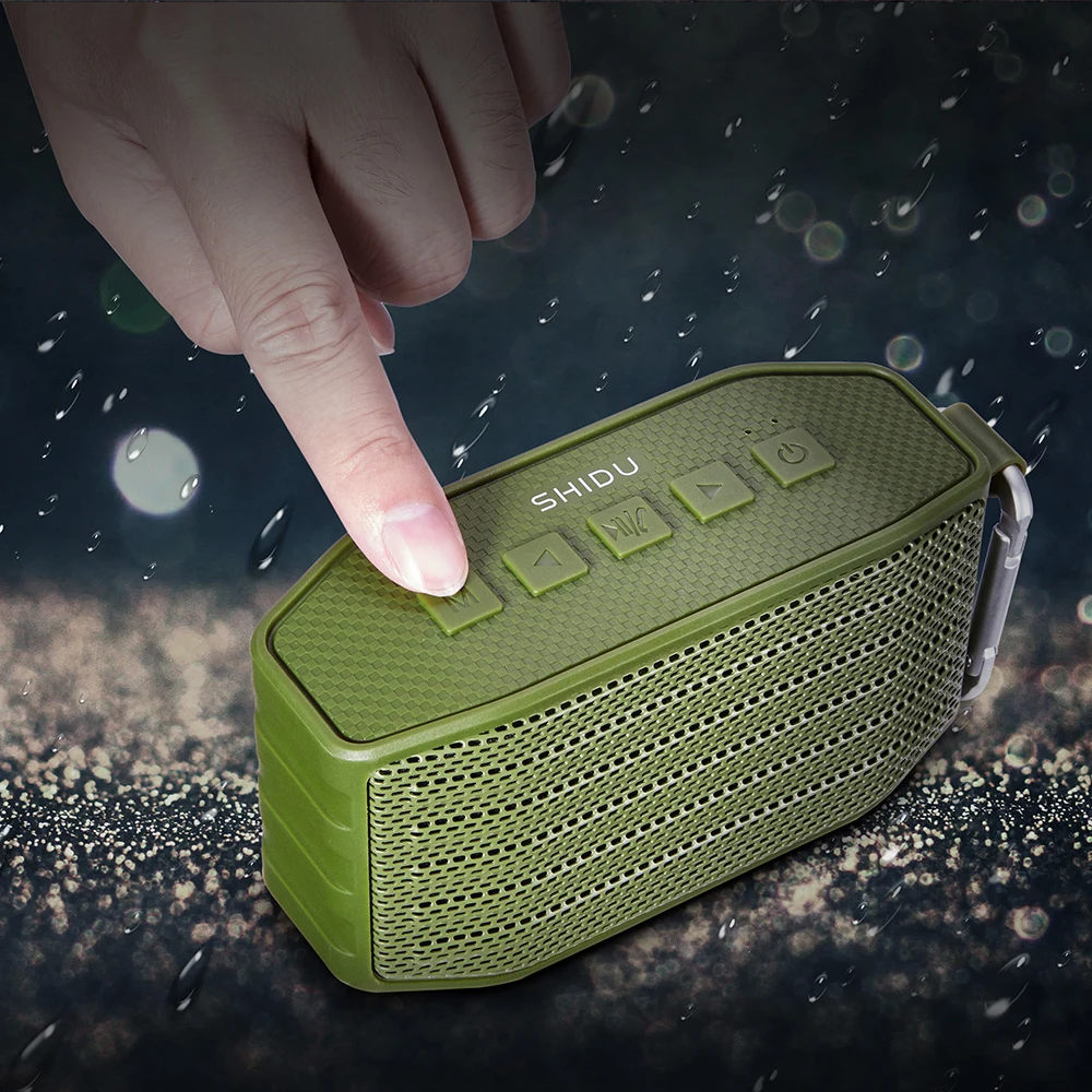 Уличная bluetooth колонка IPX5 водонепроницаемая портативная музыкальная звуковая