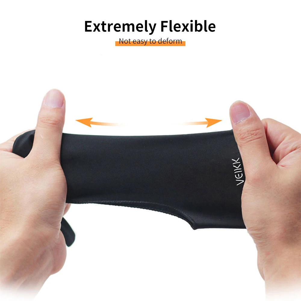 VEIKK Drawing Glove Two-finger Drawing Glove Lightweight Sweatproof Soft For VEIKK Graphics Tablet Graphic Monitor