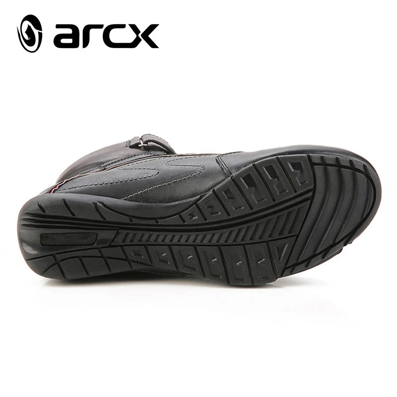 Новая мотоциклетная кожаная обувь ARCX водонепроницаемые гоночные ботинки
