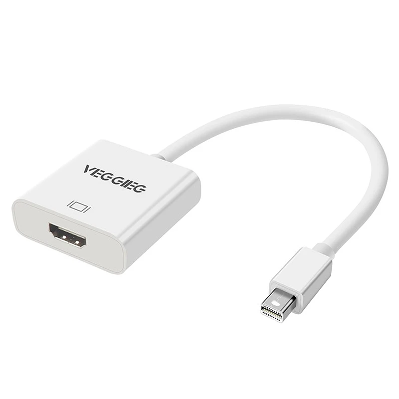 

VEGGIEG Mini DP to HDMi Converter Laptop Converter for Mini DP to HDMI Interface Device Compatible with Interface