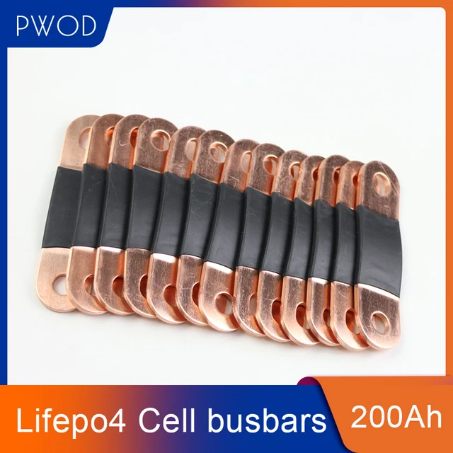200ah Batterie pper Sammelschienen Stecker Für DIY 12V 24v 48V 200AH 280AH  Lifepo4 Zelle Lithium-Eisen Phosphat packs Solar RV EV - AliExpress