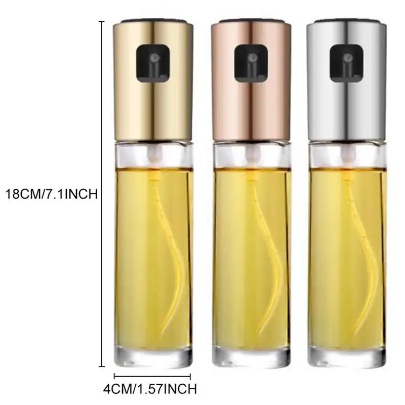 

BBQ grill spray oil bottle ABS air pressure spray oil can soy sauce bottle glass kitchen oil can