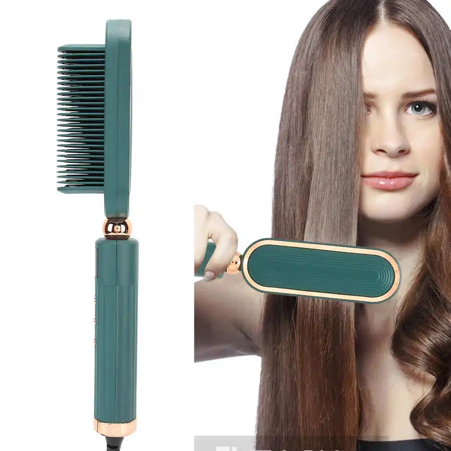 Профессиональная электрическая расческа для волос ионный выпрямитель