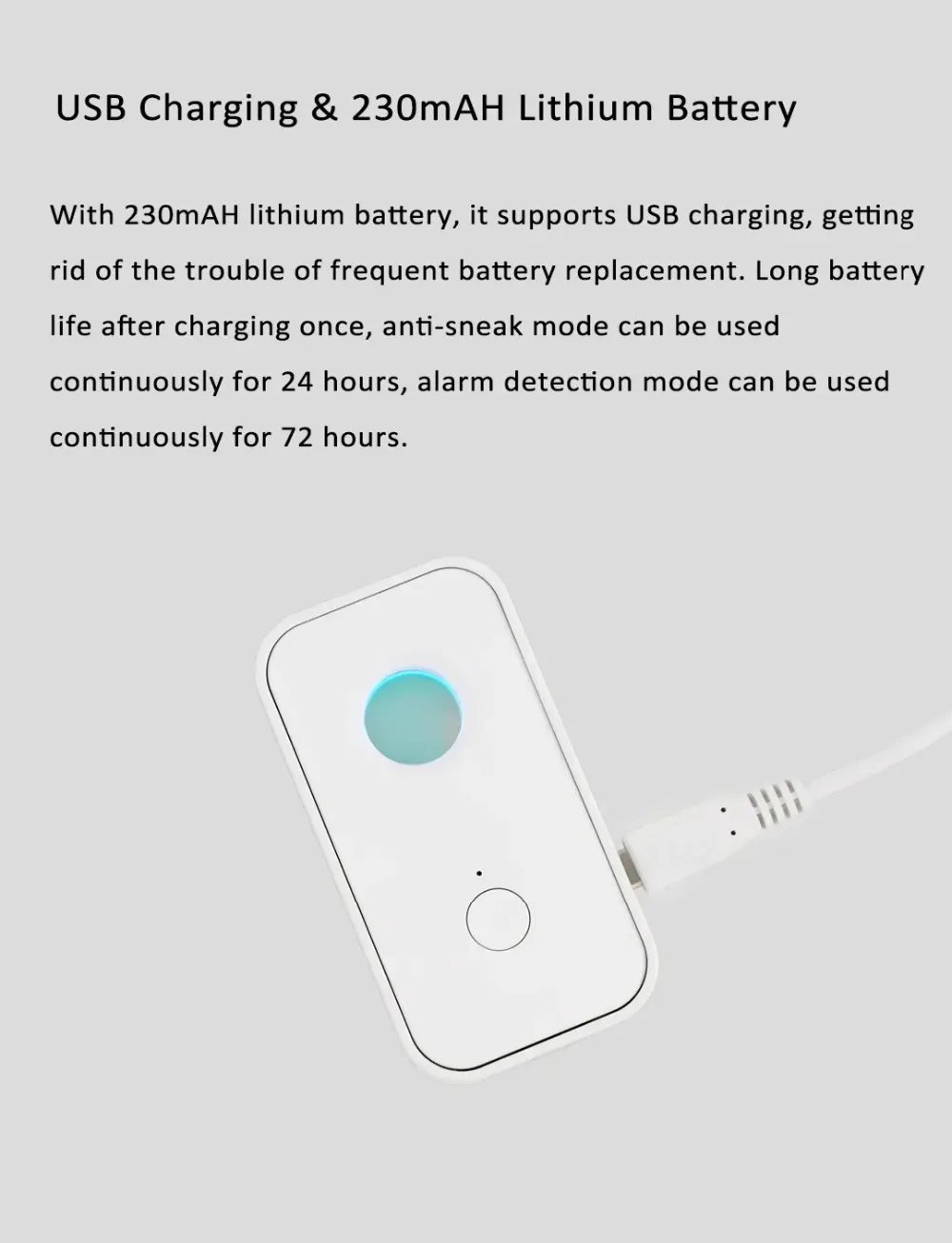 Youpin Smoovie Infrared Detector USB Charging Camera Detector Pinhole Camera Scanner w 3D Built-in Sensor Chip Smooth Lines (4)