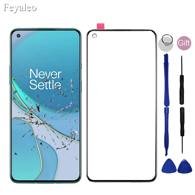 Передняя панель для Oneplus 5 5T 6 6T 7T 8T Сенсорный экран сенсор OnePlus ЖК-дисплей