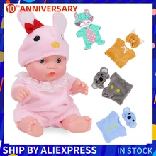 8 дюймов реалистичные куклы Reborn Baby Doll игрушки розовая одежда с