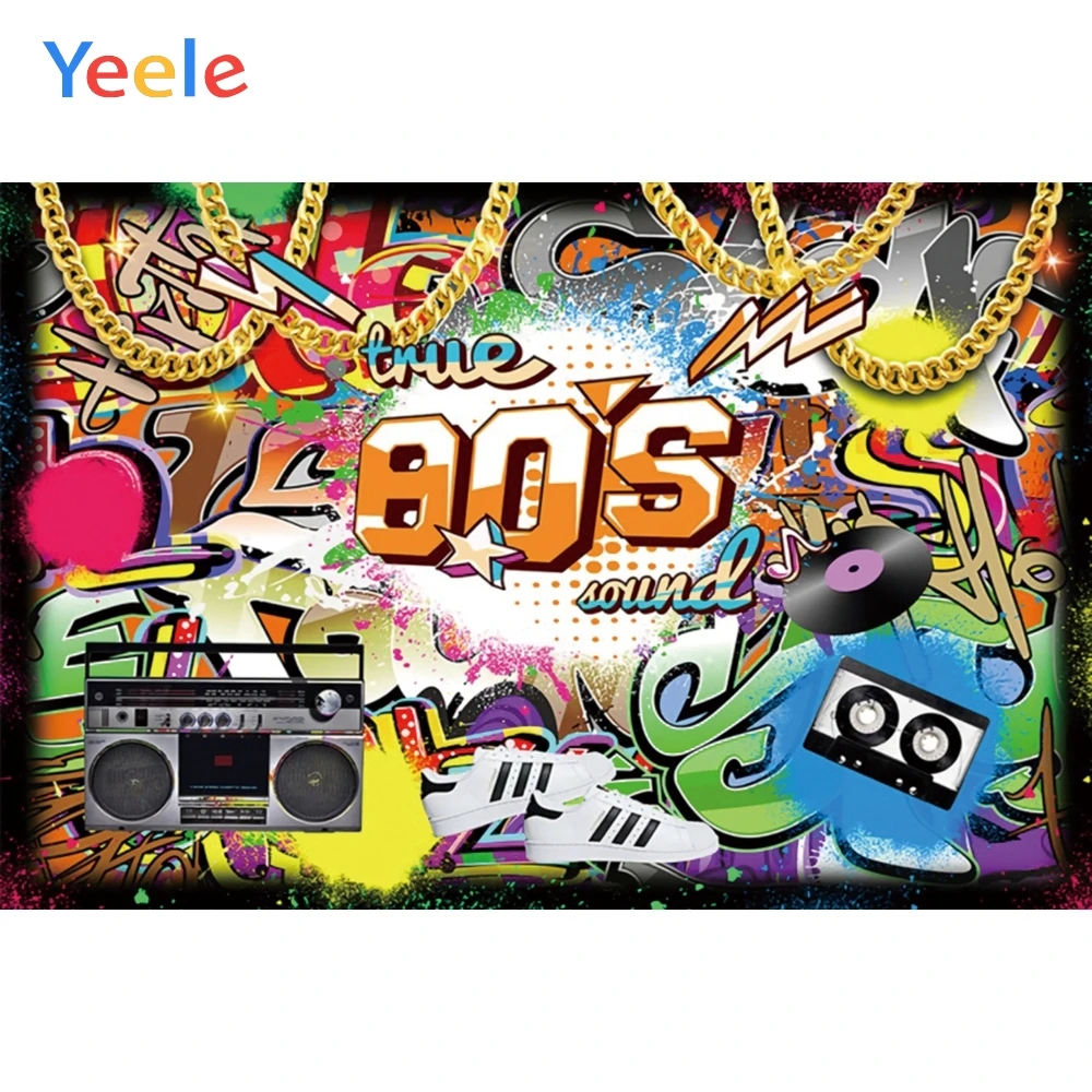 Yeele 80 s Вечерние Декорации фоны вечерние душ винил для фотографий Фотофон