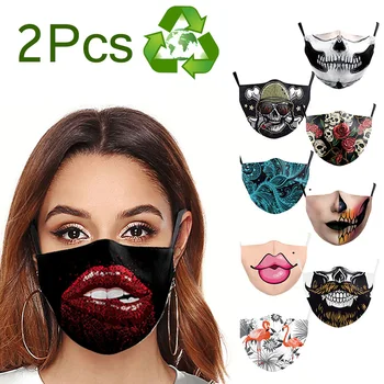 

2020 New Anti-dust And Anti-virus Cotton Dust Mask Sexy Fashion Big Mouth Expression Face Respirator Anti Kpop Bear Mouth Mask