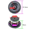 GHXAMP HIFI 5.25 Inch Subwoofer Woefer Speaker 4OHM 3-way Frequency Bass Loudspeaker 60W 120W Glass Fiber Basin 1PC 2