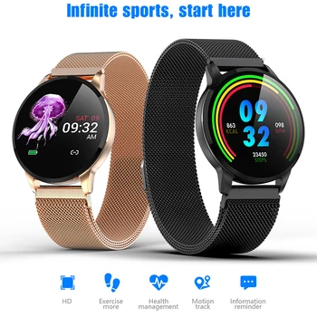 

Smart Watch Women Running Heart Rate Monitor Bluetooth Pedometer Blood Pressure Fitness Tracker Smartwatch Men Sports Watches