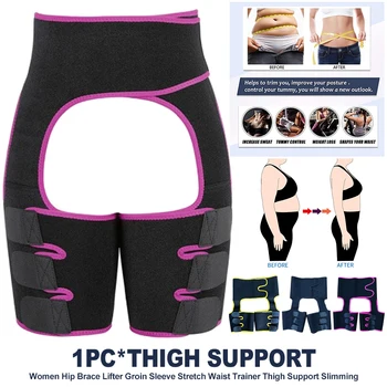 

Women Wrap Belt Labral Tear Bodybuilding Exercise Hip Brace Stretch Groin Sleeve Thigh Support Waist Trainer Fitness Equipment