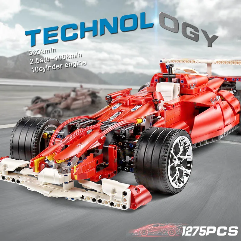 Yeshin 0011 техника Супер гоночный автомобиль гонщик F1 спортивные автомобили