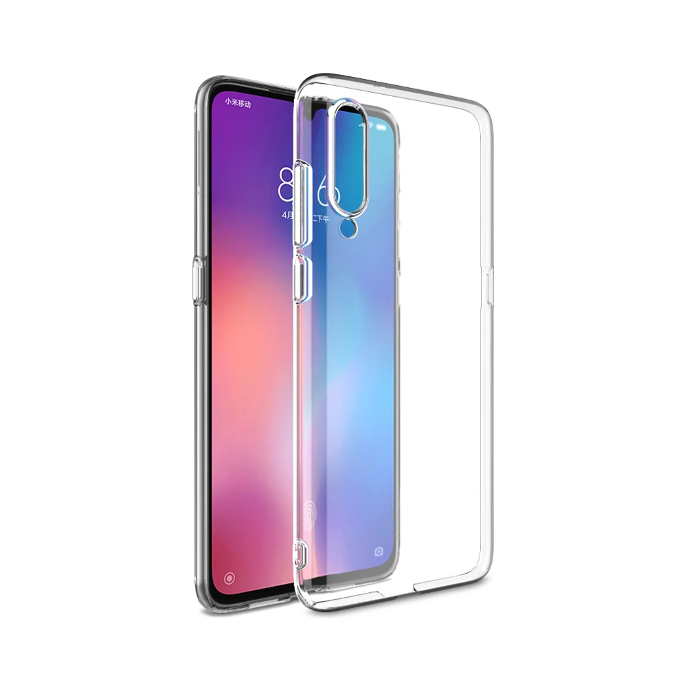 

Tansparent Silicone Phone Case For Xiaomi Mi8 Mi9 Se CC9E CC9 Mi A1 A2 A3 Lite Pocophone F1 Soft TPU Phone Shell Housing Coque