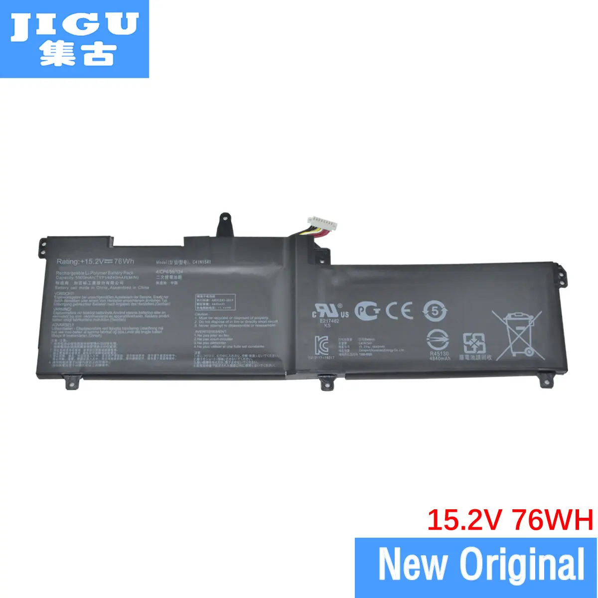 Оригинальный аккумулятор для ноутбука JIGU Asus 0B200-02070400 C41N1541 4ICP4/59/134 B07L6GL8KL GL702V GL702VT