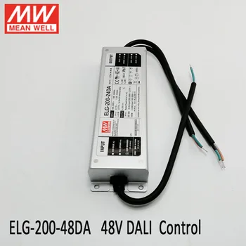 

MEAN WELL ELG-200-48DA 200W 4.16A 48V Dali control LED Power Supply 110V/220V AC to 48V DC 200W waterproof IP67 DALI led driver