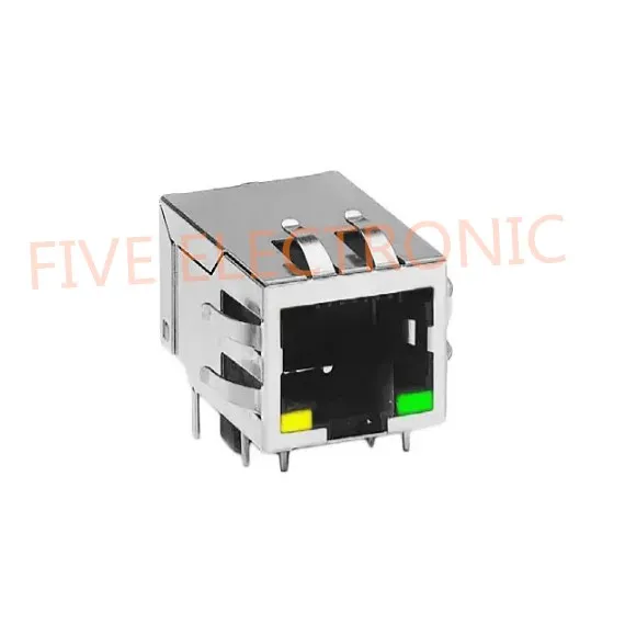 JX0026D21B 1 порт RJ45 разъем через отверстие 10/100 база-TX JX0026D21BNL | Обустройство дома