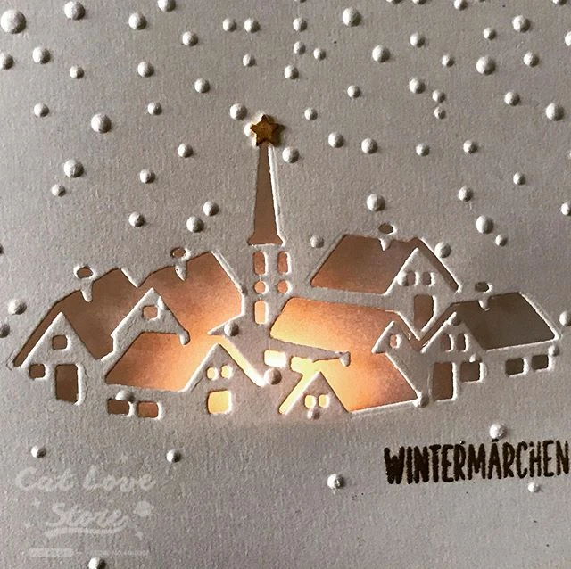 Village Country House Metal Cutting Dies Scrapbooking Stencil Die Cuts Card Making Decorative Craft Embossing New Dies For 2019