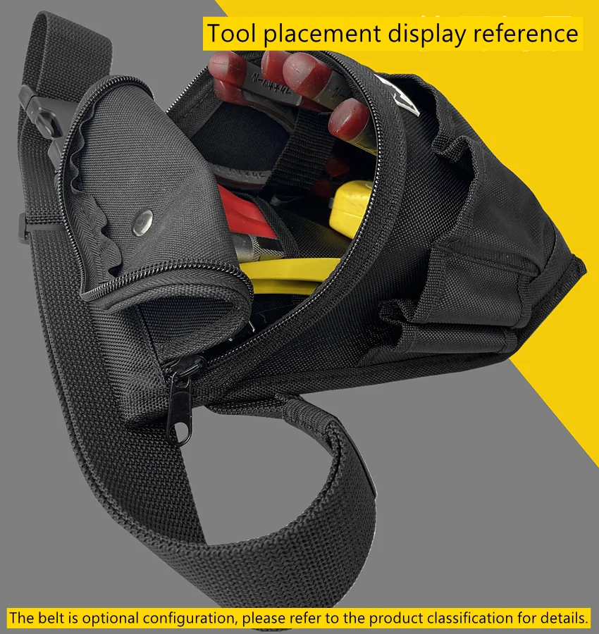 Professional Outdoor Tool Bag Hard Thickened Waterproof Wear-Resisting Good Quality Storage KitElectrician Waist Hanging Bag tool chest