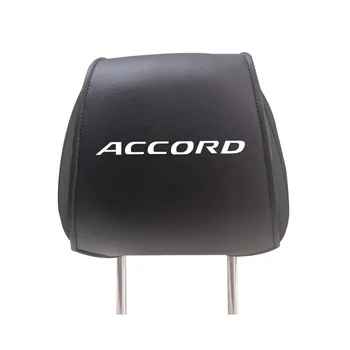 

Car Pillows Cover for Honda ACCORD PU Leather Car Headrest Covers Protection Padding
