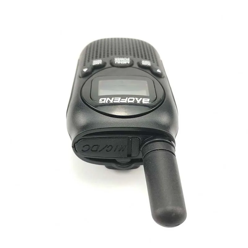 Новая Baofeng T6 мини игрушечная рация в подарок Детская игрушка 0,5 Вт FRS PMR UHF& VHF 1500 мАч Мощность Baofeng радио amador трансивер