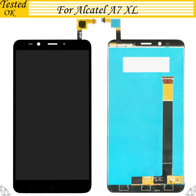 

Tested Working For Alcatel A7 XL A7XL 7071 7071D 7071X 7071DX OT7071 LCD Display Touch Screen Digitizer Assembly Complete Screen