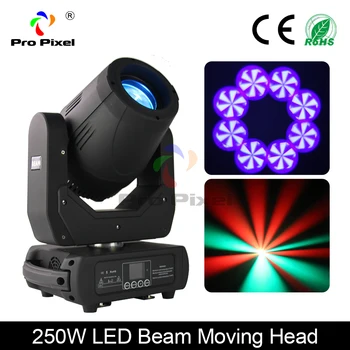 

250W led Beam Moving Head light 3&5pin Led Beam Stage Light DMX Control Dj Light For Club Church Wedding