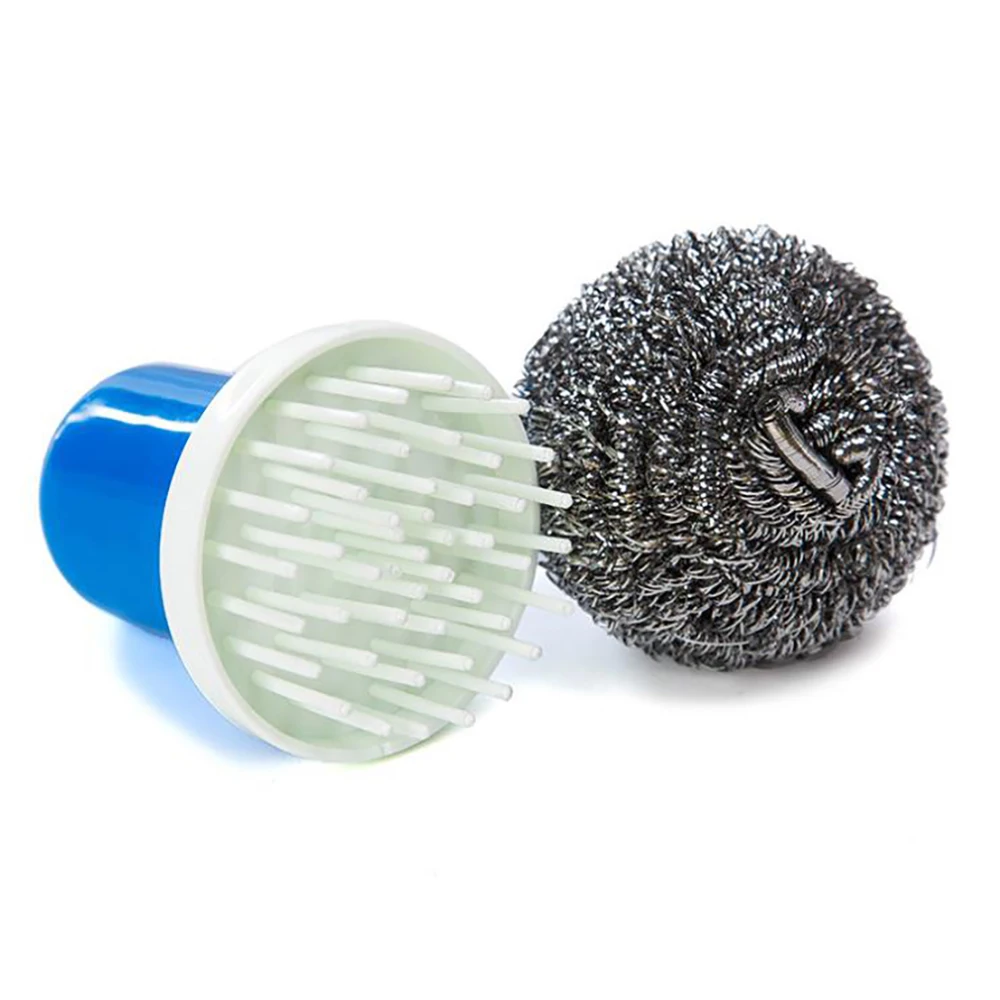 

cleaning tools Steel ball with handle kitchen cleaning steel ball brush stainless steel decontamination brush pot brush brush