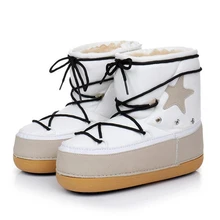 Зимние ботинки; Зимние ботильоны; женская обувь; теплые ботинки на меху; женская повседневная обувь; нескользящая теплая хлопковая обувь на платформе; большие размеры; c918