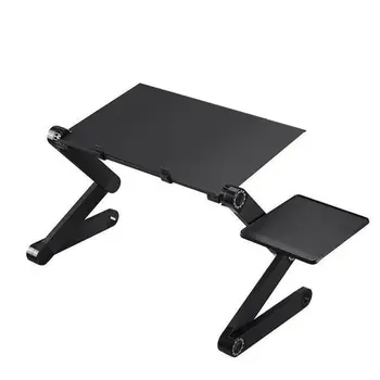 

Hot Adjutable Desk Foldable Portable 2.0 Mouse Pad and Radiating Pad Included Lazy Multiple Functions Bedroom On Bed