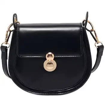 

PU Leather Contrast Color Crossbody Bag For Women 2020 New Fashionable Small Shoulder Bags Female Handbags And Purses Travel Bag
