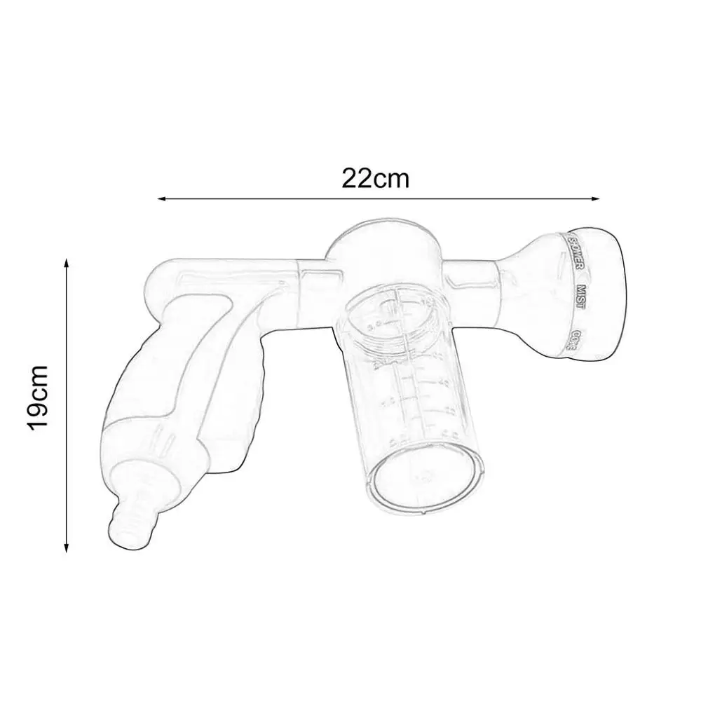 Водяной пистолет для мытья автомобиля, водяной пистолет, бытовые инструменты для мытья автомобиля, распылитель воды для двора, трубы, форсунки, инструменты для посыпания