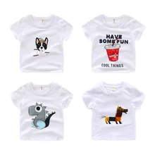 Детская футболка с короткими рукавами для мальчиков, лето, Детская летняя одежда, стиль, Детская футболка с круглым вырезом и рисунком для мальчиков