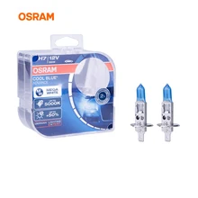 OSRAM супер светодиодная лампа H1 галогенные лампы головного света и противотуманные фары 5000К Свет 55Вт H1 галоген на ближний или дальний свет для фар