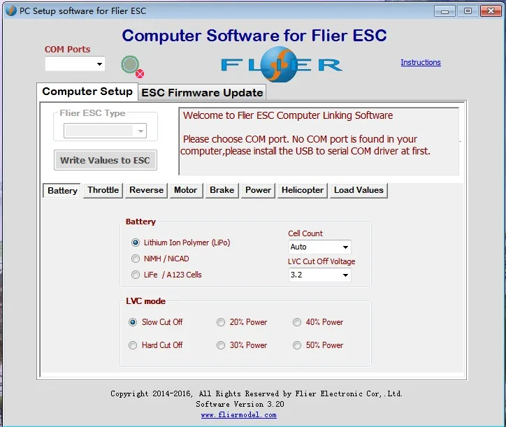 ESC firmware
