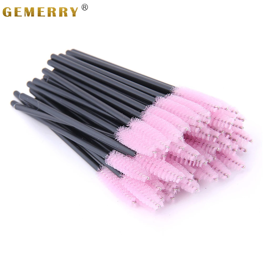 Docolor Eyelash Brushes Disposable Make Up Eyebrow Brushes Mascara Wand Beauty Eye Makeup Eyelashes Extensions Tool Wholesale afbeelding