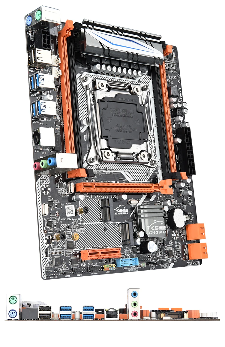Материнская плата Jingsha X99 M ATX LGA 2011 v3 E5 CPU DDR4 RAM с поддержкой s 2678V3 2620 V3 поддержка SSD M.2