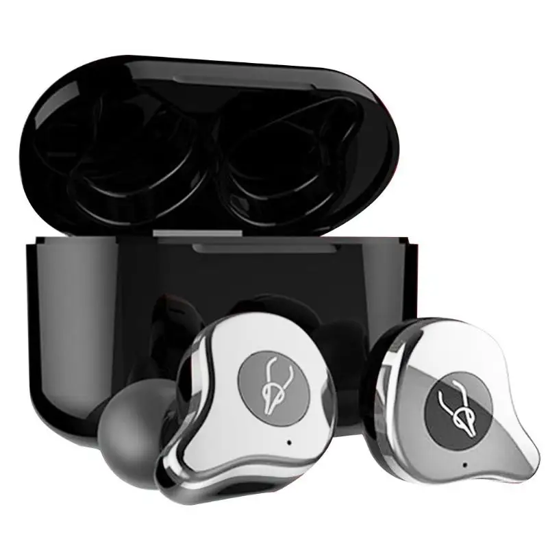 E 1 pair Sabbat,, E12, TWS, Bluetooth 5,0, беспроводные наушники, Hi-Fi, стерео, шумоизоляция, наушники, спортивные наушники и чехол для зарядки - Цвет: E 1 pair