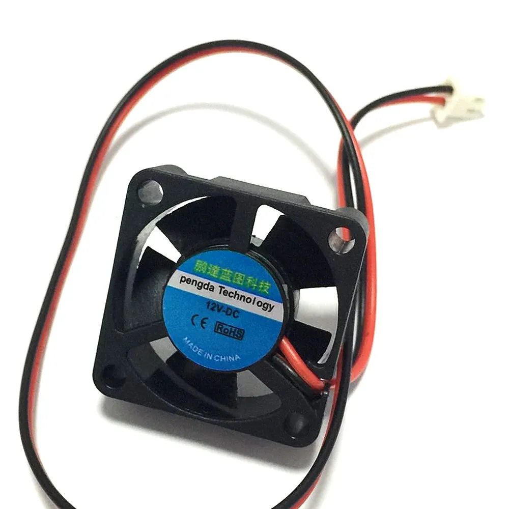 12V 3D-принтеры магазин 3010 вентилятор 30*30*10 мм 5v 12V 24v 2Pin DC охладитель воздуха небольшой вентилятор охлаждения для 3D-принтеры - Цвет: 12V