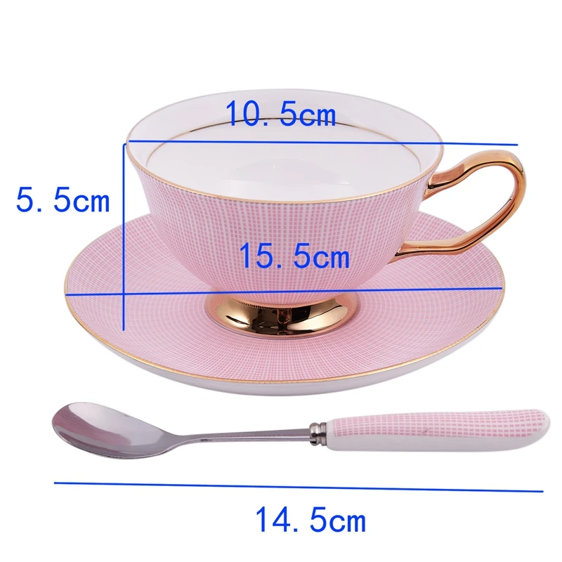 Мода-керамический костяной фарфор кофейная и чайная чашка кофейная чашка и блюдце чашка для напитков набор