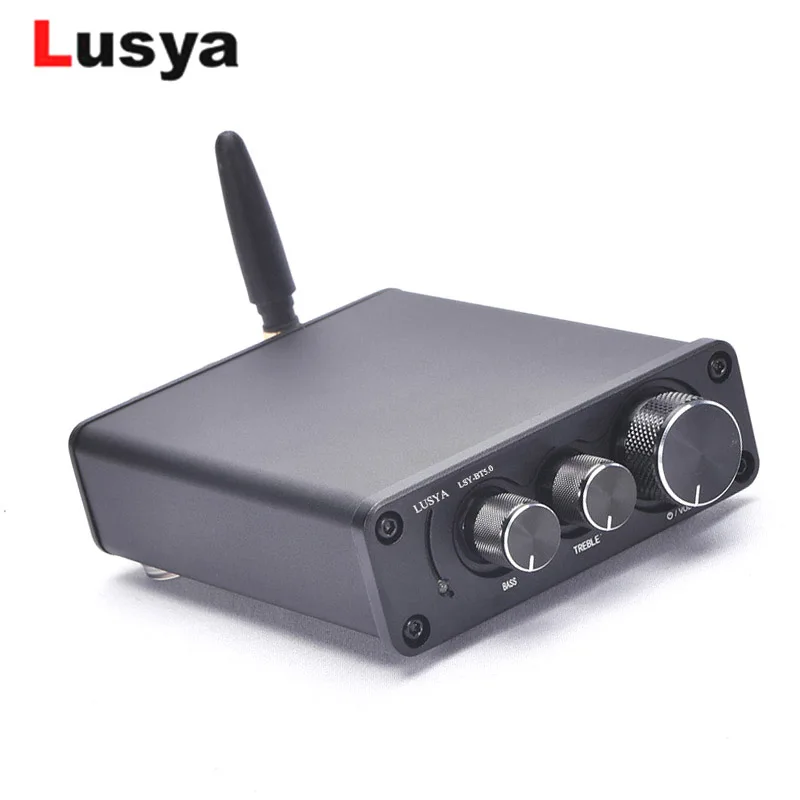 

50W*2 Mini TPA3116 Bluetooth 5.0 HiFi Power Amplifier Stereo Home Audio Digital Amp With Treble Bass T0712