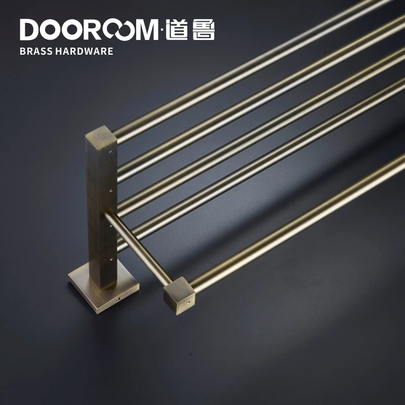 Набор аксессуаров для ванной из латуни Dooroom античные современные держатели колец