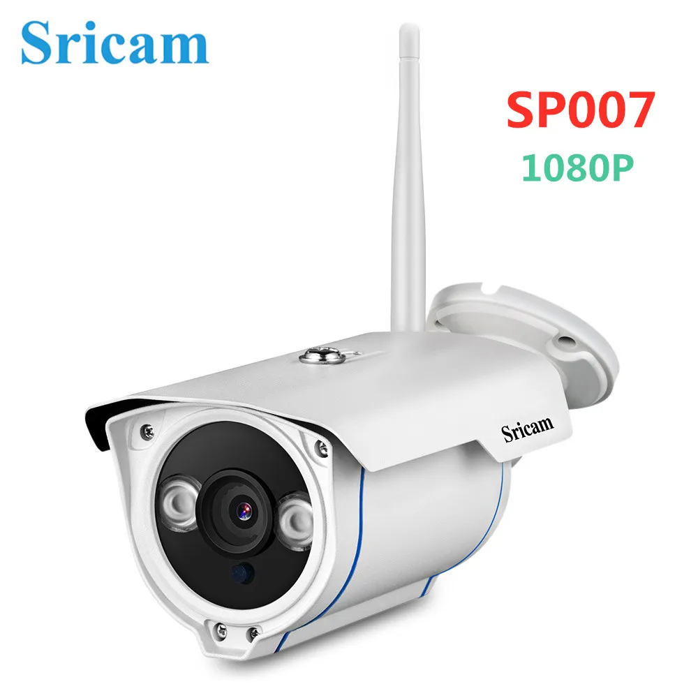 Sricam SP007 1080P IP Камера 2MP открытый кабель для камеры CCTV Домашняя безопасность